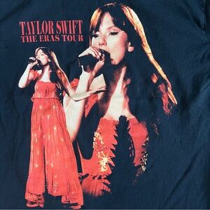 Taylor Swift The Eras Tour Official merchandise double sided band tee / Large